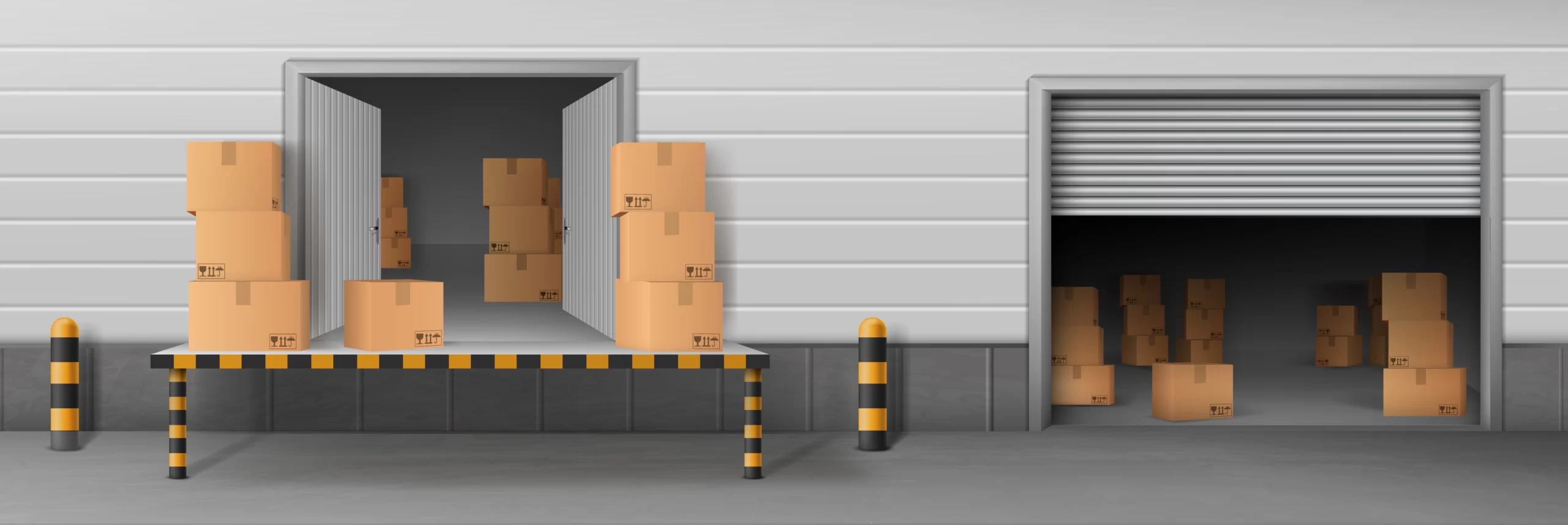 warehouse vector